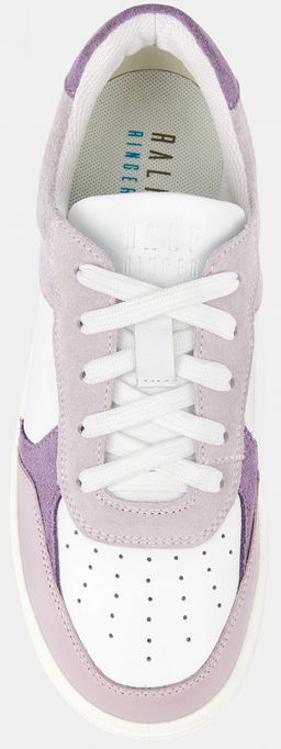 Кеды детские Ralf Ringer JAM-D белые кожа и спилок  фото 4