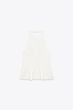 PEPLUM STRETCH TOP - Zara фото 11