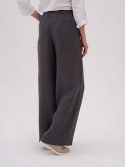 брюки на резинке,лен-100% - Трика фото 5