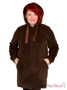 Толстовка Модель №1442 размеры 44-84 - Plusmoda фото 6