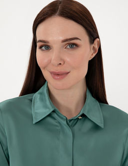 Ye_il Comfort Fit Uzun Kollu G_mlek - Pierre cardin фото 2