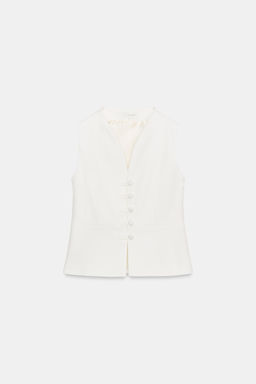 CHALECO PEPLUM / Crudo - Zara фото 8