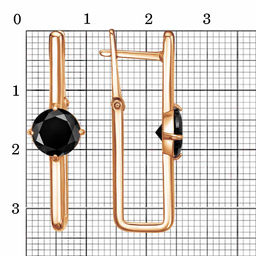 СЕРЬГИ 33814659-1 - Красная пресня фото 3