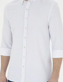 Saks Slim Fit Uzun Kollu G_mlek - Pierre cardin фото 6