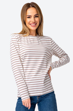 Женский лонгслив в полоску Happy Fox фото 22