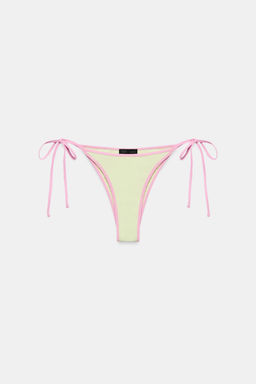 BRAGUITA BIKINI CONTRASTE / Amarillo - Zara фото 8