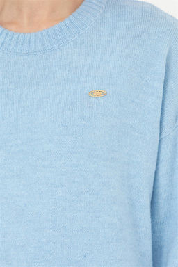 Женский синий свитер - U.s. polo assn фото 7