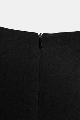 VESTIDO CORTO ZW COLLECTION / Negro - Zara фото 9
