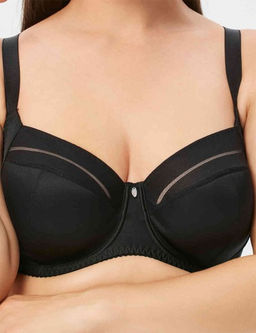 БЮСТГАЛЬТЕР Milavitsa 107630/D74 черный с нюдом