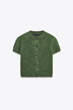 SHORT SLEEVE CARDIGAN - Zara фото 3