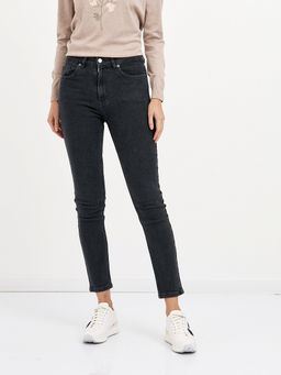 брюки женские зауженные в сером цвете - Glenfield фото 3