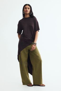 Top largo/corto con detalle girado - H&m фото 3