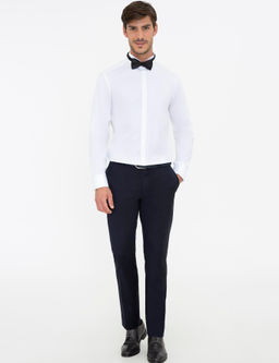 Beyaz Slim Fit Smokin G_mlek