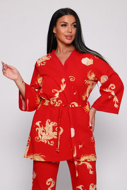 Пеньюар тройка Драконы 929