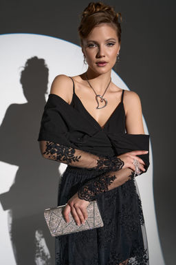 Платье Мэдж (чёрный) - Эльза фото 26