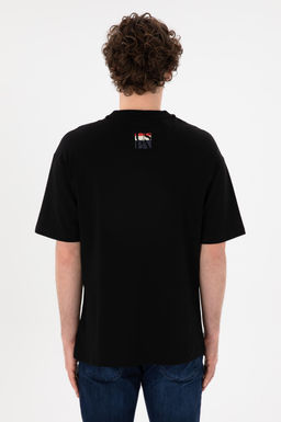 Erkek Comfort Fit Bisiklet Yaka Siyah Ti__rt Sepette S_rpriz _ndirim - U.s. polo assn фото 6