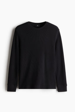 Camiseta en punto gofrado Slim Fit - H&m фото 8