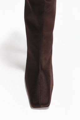 Botas a la rodilla en sat?n - H&m фото 3