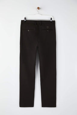 Kahverengi Erkek Dokuma Kumas Pantolon TMNAW26PL00030