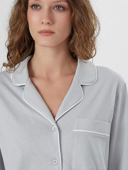 Комплект домашний женский серый - Mark formelle фото 5