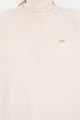 Женский базовый свитер кремового меланжевого цвета - U.s. polo assn фото 12