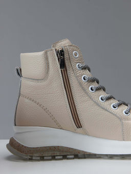 Ботинки 311.AVATARbe. Бежевый макс/Шерсть