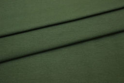 Футер-петля диагональ 3-х нит. цв.Темно-зеленый хаки, ш.1.83м, Пенье, хл-65%, п/э-35%, 350гр/м.кв - Купава фото 2