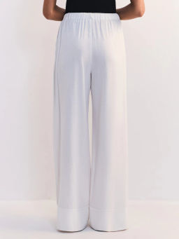 Льняные брюки с эластичным поясом ZR2605012102-2 / Zarina  фото 5