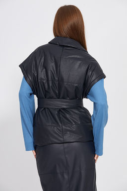 Жилет темно-синий - Eola фото 7