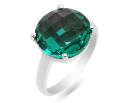 Кольцо из серебра параиба кварц, Ю-100М49