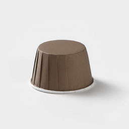 Цена за 50 шт. Форма для выпечки круглая Доляна Шоколад с молоком, d=6.5 см, коричневая фото 3