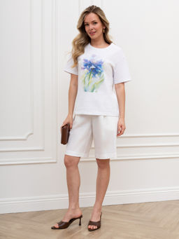 Шорты Сибелла-3 из вискозы со льном - Виотекс фото 35