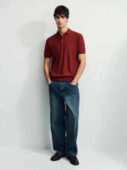 Джемпер поло regular fit / Zarina фото 2