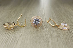 Комплект Лилль фианит хрусталь 18 - Agat77 фото 3