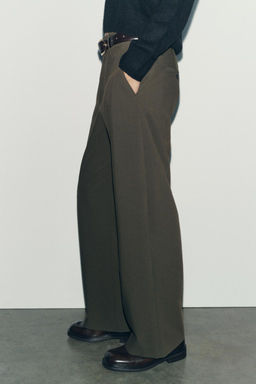 ZW COLLECTION STRAIGHT-FIT TROUSERS - Zara фото 10