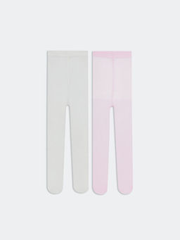 ?nce K?z ?ocuk K?lotlu ?orap 2li