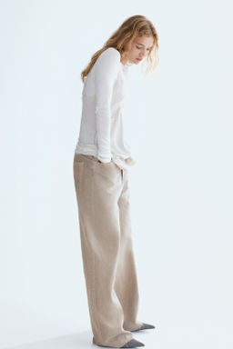 Wide High Jeans - H&m фото 6