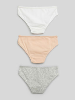 ACOOLA / Трусы детские для девочек 3шт Vivianna ассорти  фото 4