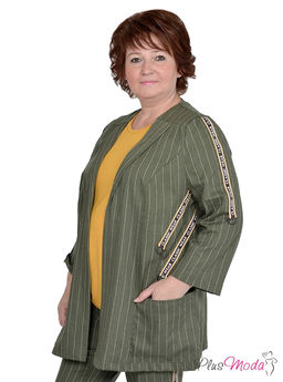 Жакет Модель №637 размеры 44-80 - Plusmoda фото 2