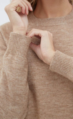 Джемпер FW-001 l.beige - Fine joyce фото 9