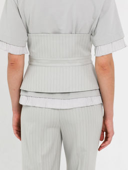 Пояс-корсет в полоску - Marchello marchellini фото 5