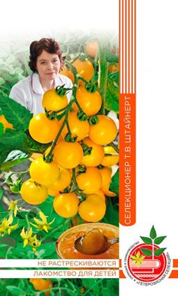 Томат ДУБЛОН ЗОЛОТОЙ коллекция Татьяны Штайнерт Авторская селекция