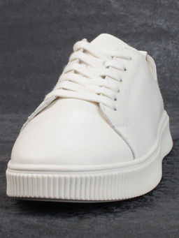 05-PDXL33-4 BEIGE Кроссовки женские (натуральная кожа) - Фабричный китай фото 8