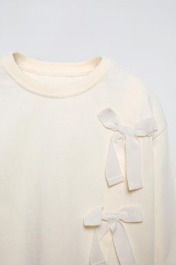 BOW T-SHIRT - Zara фото 6