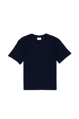 Erkek _ocuk Lacivert Comfort Bisiklet Yaka Ti__rt Sepette S_rpriz _ndirim