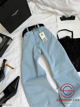 Джинсы женские с высокой посадкой