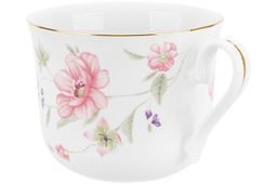 Кружка 450 мл 13,5*10,5*8,5 см "Диана", фарфор, NEW BONE CHINA