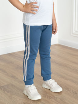 Штанишки детские джинс с лампасами