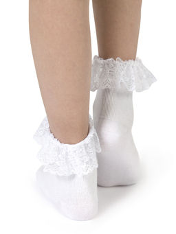 299 Носки детские кружевные ( 5 шт.) - Chersa фото 4