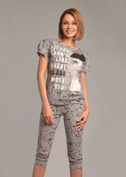 Комплект с бриджами ВИКТОРИЯ (серый №3/1)